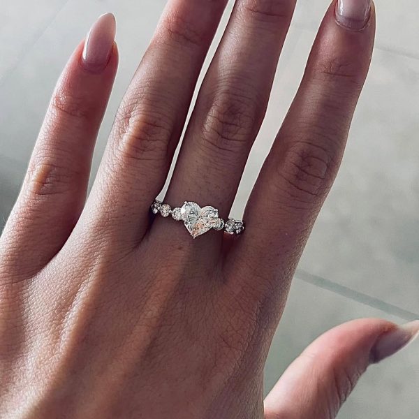 Heart Diamond Ring ❤️ 🔥