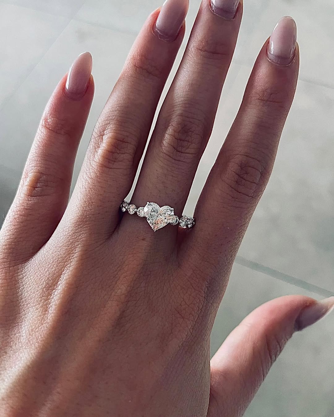 Heart Diamond Ring ❤️ 🔥