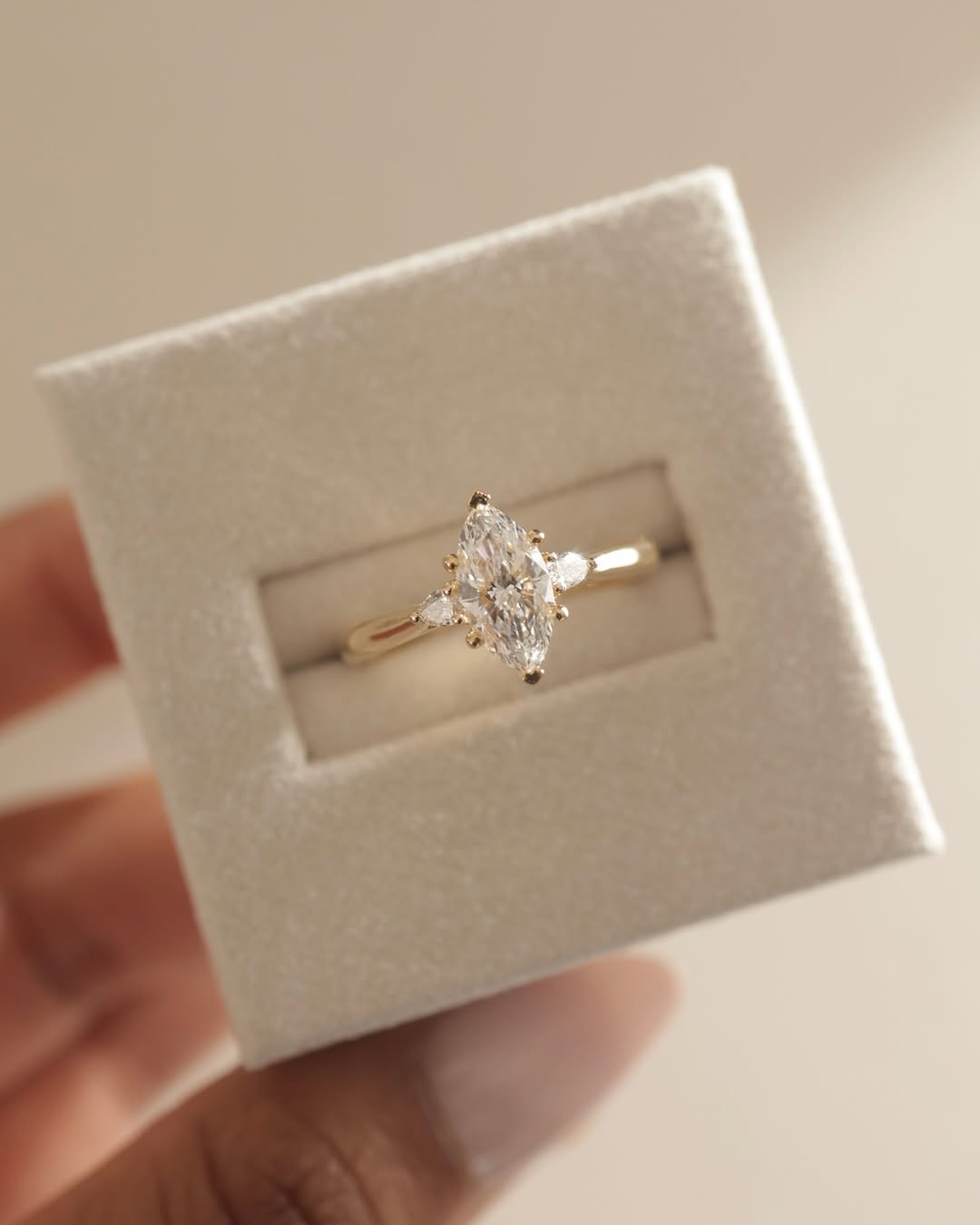 PSA this ring might be your new favourite design. The gorgeous Hannah Marquise Trilogy, avail