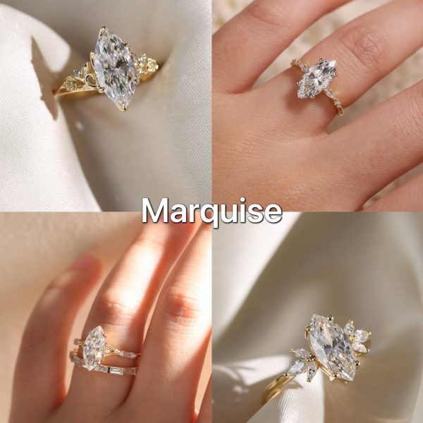 Pear = gracefulOval = effortlessRound = timelessMarquise = boldSo… which one are you 👀#engageme