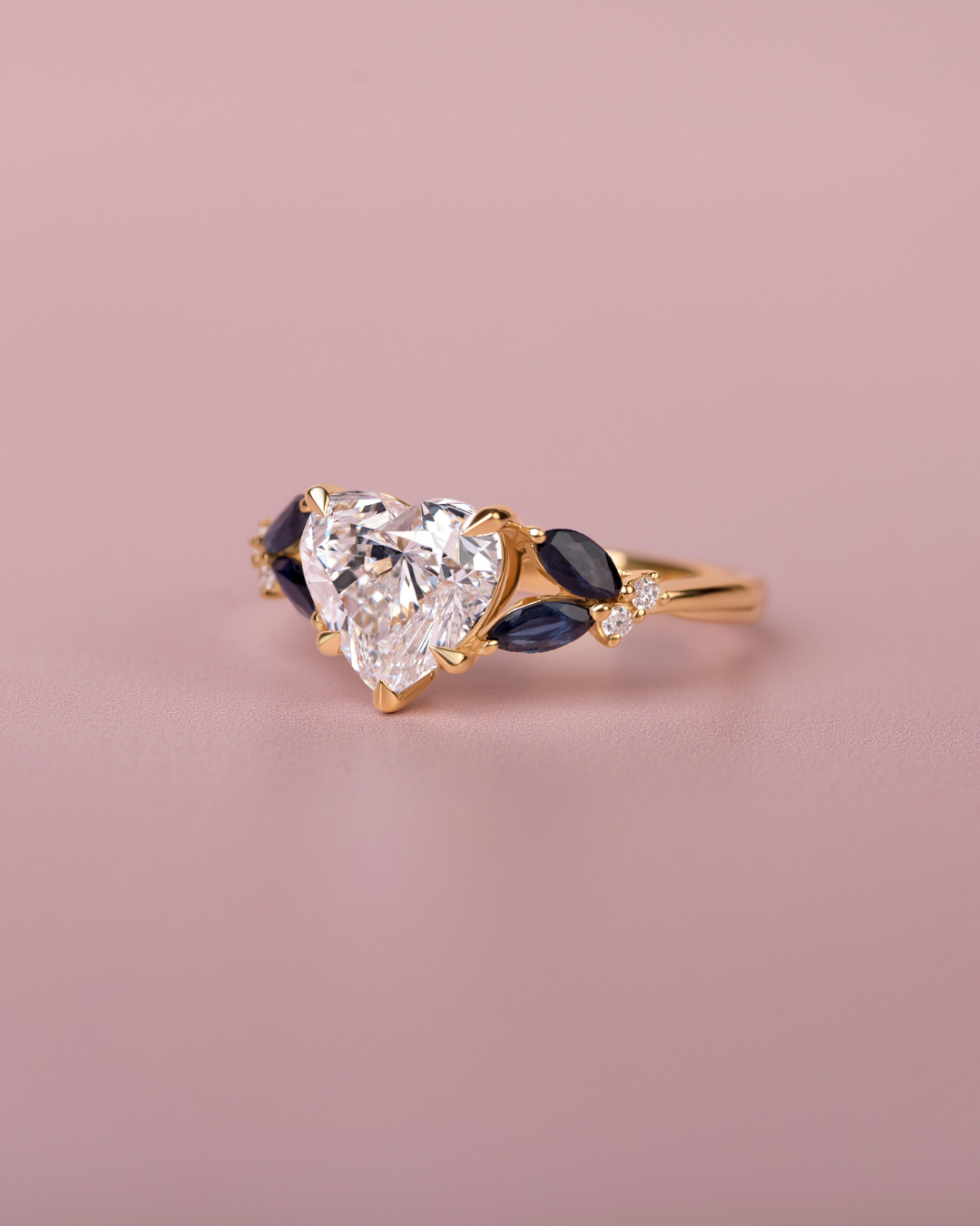 Remind her of your love this Christmas with a stunning custom heart ring made just for her 💖 T (1)