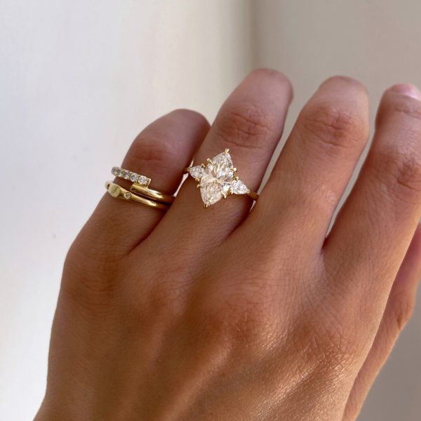 Warning this ring might be your new favourite design✨ Featuring the Chantelle Marquise Trilog (1)